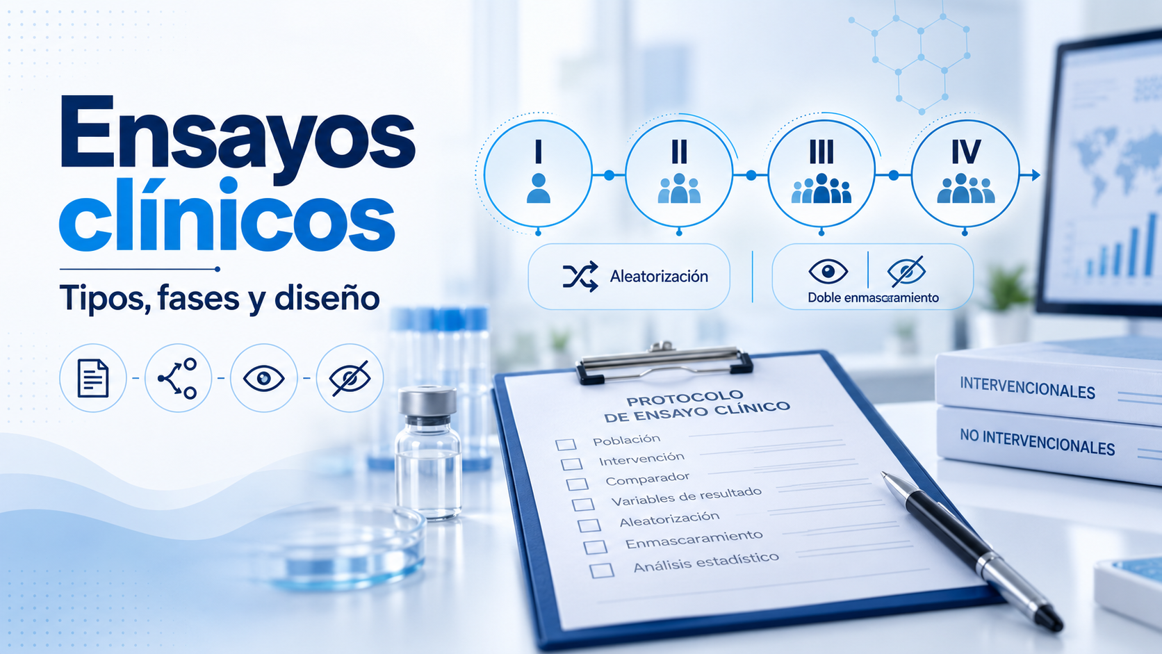 Ensayos clínicos: la base científica que permite que nuevos tratamientos lleguen a los pacientes.